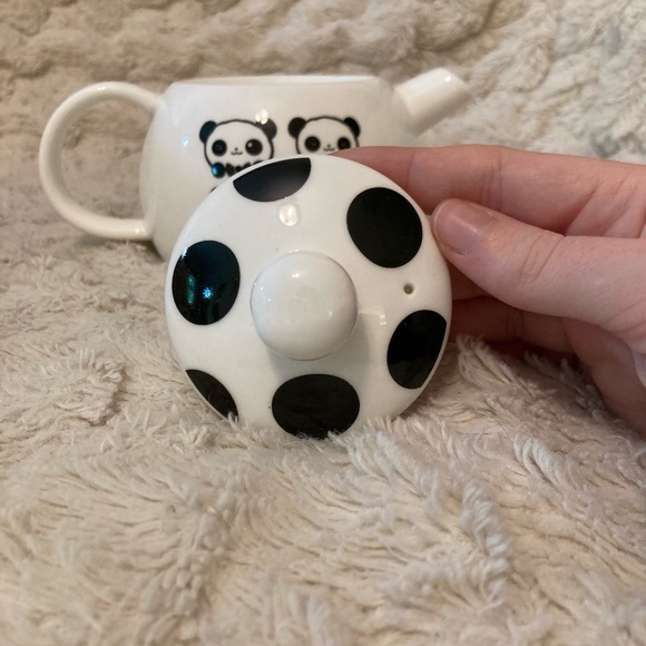 NWOT Happy Tea Time Panda Set - Picture 6 of 16